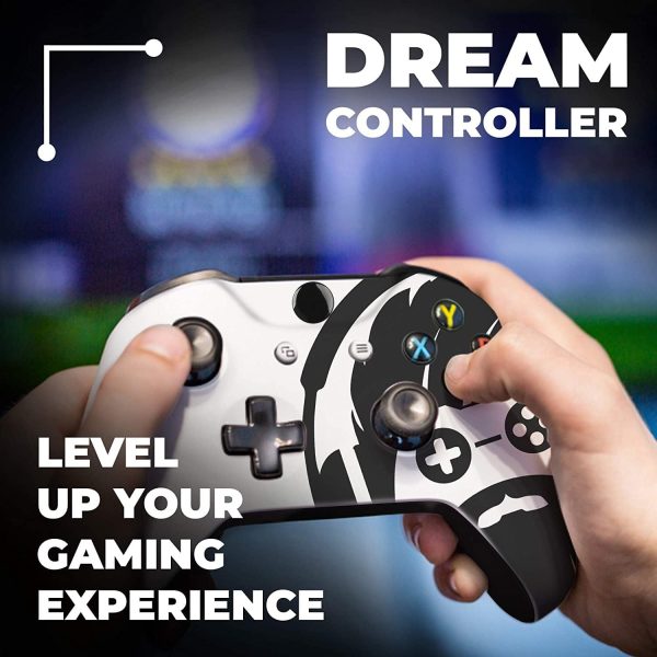 ⁦DreamController Original X-box Modded Controller Special Edition Customized Compatible with X-box One S/X-box Series X/S & Windows 10 Made with Advanced HydroDip Print Technology (Not Just a Skin)⁩ - الصورة ⁦8⁩