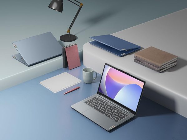 ⁦لاب توب ايديا باد سليم 3 14IRH8 من لينوفو انتل كور i7 13620H 16GB LPDDR5 4800 سعة 1 تيرابايت SSD 14 بوصة FHD قارئ بصمات الأصابع نمط زر التشغيل بلون اركتيك جراي 11H 83EL0049AD ويندوز 11 هوم⁩ - الصورة ⁦10⁩