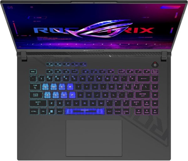 ⁦كمبيوتر محمول روج ستريكس للألعاب G614JI-N3082W، شاشة FHD 16بوصة + 165Hz، انتل كور i7 13650HX (14-كور)، 32GB RAM DDR5، 1TB SSD 4.0، ذاكرة مستديمة انفيديا RTX4070 (8GB DDR6)، كيبورد AR-EN RGB ويندوز 11⁩ - الصورة ⁦6⁩