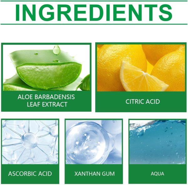 ⁦Azonee Aloe Vera Gel for Skin & Hair, Soothing Gel Moisturizer for Face and Body, Lightweight Non-Sticky Aloe Gel for Sunburn Relief and After Sun Care (100ml)⁩ - الصورة ⁦4⁩