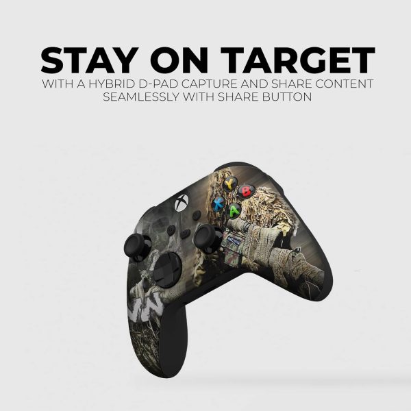 ⁦DreamController Original X-box Modded Controller Special Edition Customized Compatible with X-box One S/X-box Series X/S & Windows 10 Made with Advanced HydroDip Print Technology (Not Just a Skin)⁩ - الصورة ⁦6⁩