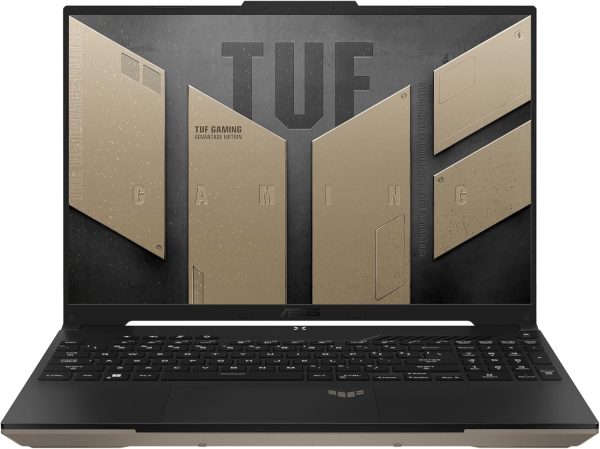 لابتوب اسوس تي يو اف للألعاب A16 إصدار متطور FA617NSR-RL077W، AMD رايزن 7 7435H، 16GB رام DDR5، 512 SSD، انفيديا RX7600، 8GB DDR6، 16 بوصة FHD، 165Hz، لوحة مفاتيح بإضاءة عربي-إنجليزي، ويندوز 11