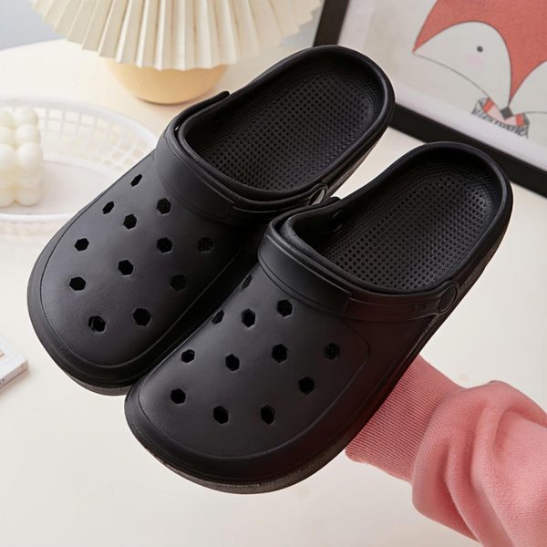 ⁦CCOVERY Womens Mens Clogs,Breathable Summer Beach Sandals,Adjustable Slide Garden Shoes,Slippers Nonslip⁩ - الصورة ⁦3⁩