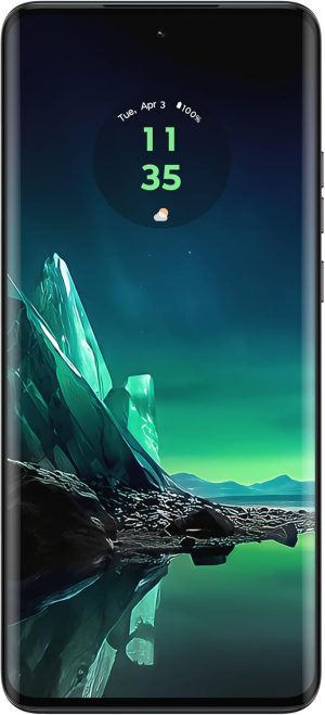 موتورولا ايدج 40 نيو، 15 (12+3) GB+256GB، مقاومة للماء IP68، شاشة 6.6 انش pOLED 144Hz، شاحن توربيني 68 واط، اسود بيوتي (ضمان لمدة عام من دول مجلس التعاون الخليجي)