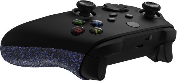 ⁦اكستريم رايت غطاء مقبض ذراع التحكم لجهاز Xbox Series X|S، الواح خلفية أرجوانية مزخرفة غير قابلة للانزلاق، غطاء قضبان جانبية بديلة لوحدة التحكم اللاسلكية Xbox Core [وحدة التحكم غير مشمولة]⁩ - الصورة ⁦7⁩