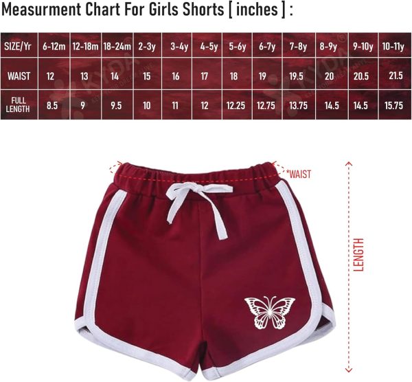 ⁦KYDA KIDS Girls FFF-KYDA-KIDS Shorts (pack of 3)⁩ - الصورة ⁦5⁩