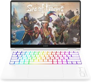 لابتوب اومن ترانسيند 14-fb0004nx، شاشة 14 بوصة 2.8 كيه، انتل كور الترا 7-155H، انفيديا جيفورس RTX 4060، ذاكرة RAM 16GB، SSD 1TB، ويندوز 11 هوم، أبيض سيراميك - 9Y9U3EA