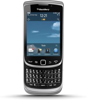 Blackberry Torch 9810 Unlocked GSM HSPA+ OS 7.0 Slider Phone - Zinc Grey