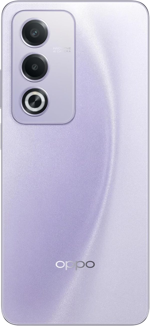 ⁦OPPO A3 Pro 5G Dual SIM Moonlight Purple 8GB RAM 256GB - KSA Version With Gift Bluetooth Earphones O Choice⁩ - الصورة ⁦4⁩