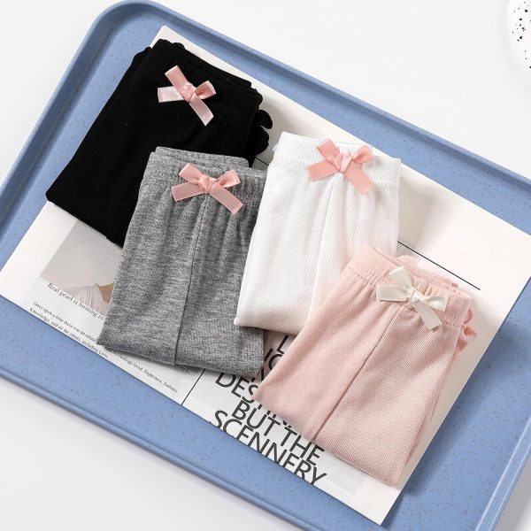 ⁦Chicduo 4 Pack Girls Bike Shorts Cartwheel Shorts Butterfly Shorts Breathable and Safety for Teen Girls under Dress⁩ - الصورة ⁦9⁩
