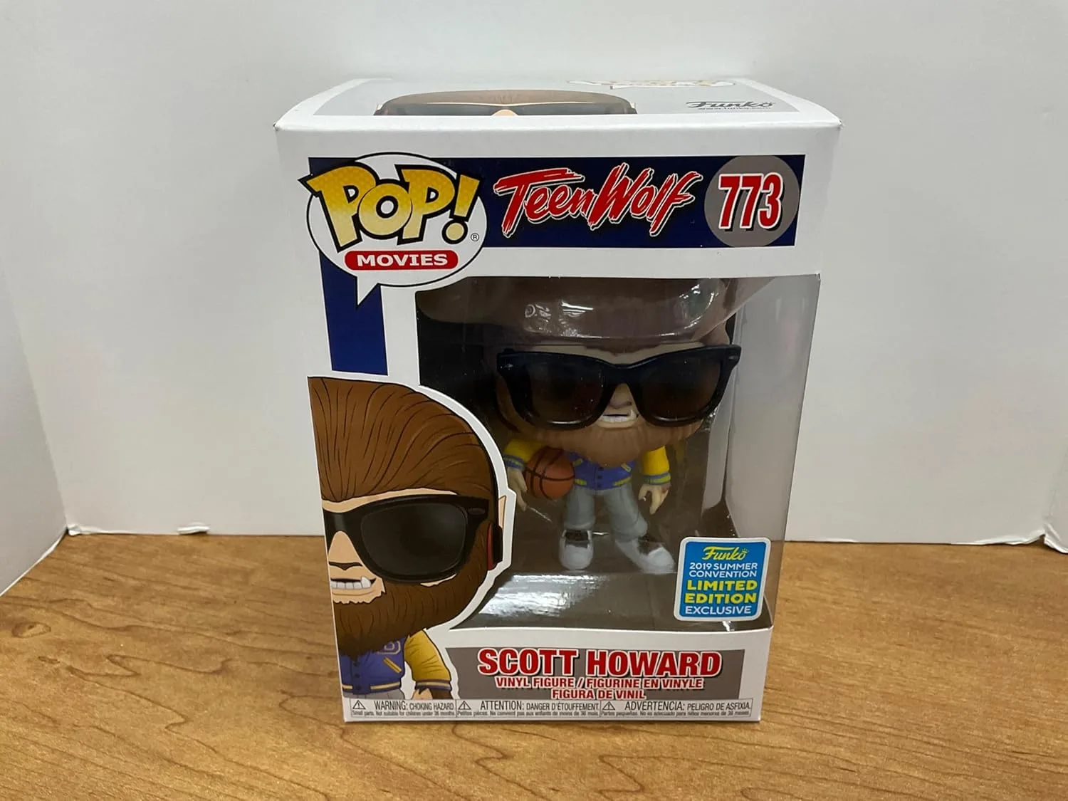 Funko POP! Movies: Teen Wolf - Scott Howard (SDCC Limited Edition Exclusive) #773 Vinyl Figure