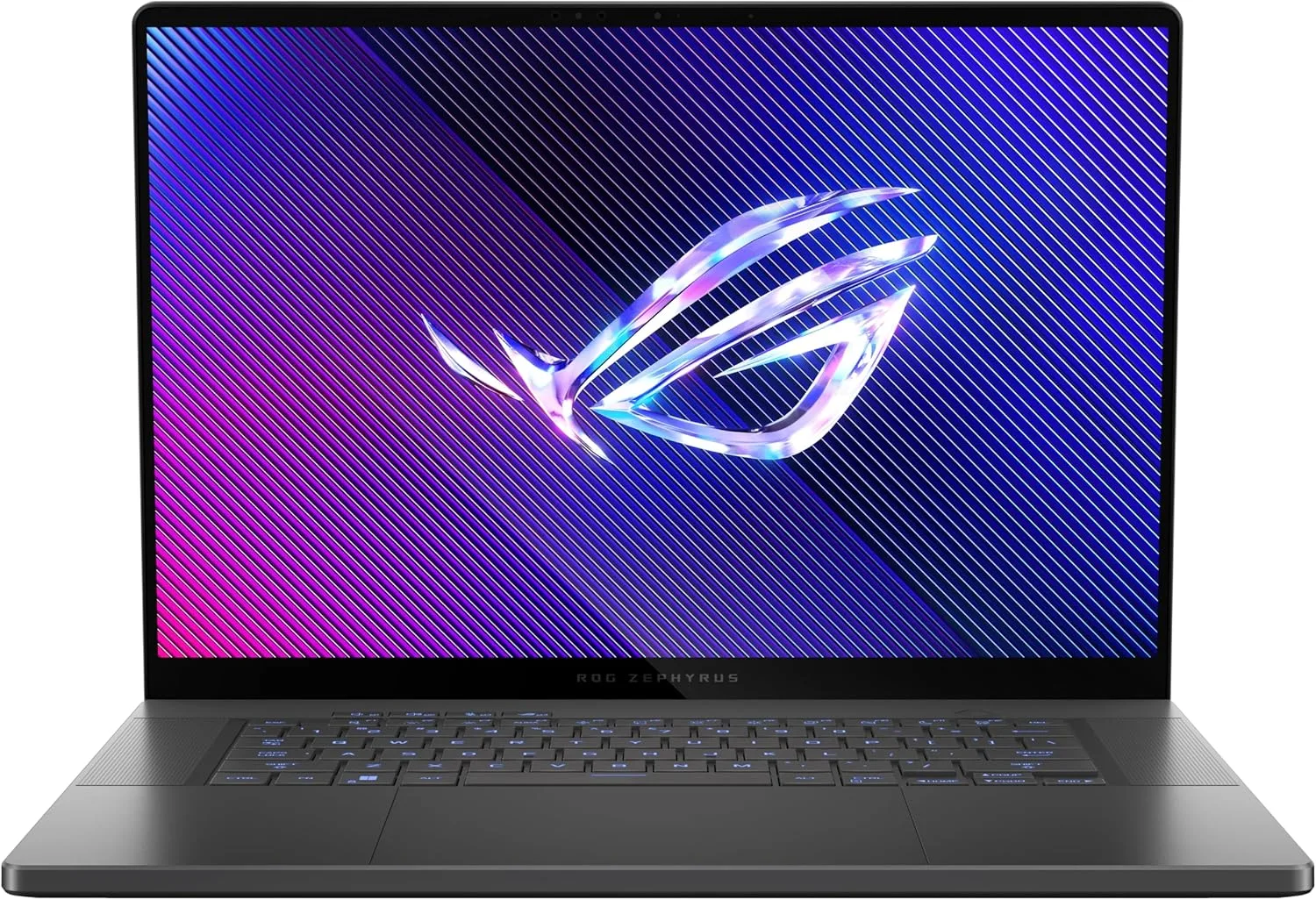 لابتوب روج زيفيروس G16 GU605MZ-QR034W، انتل كور الترا 9 185H,16-Core، رام 32GB، SSD 2TB، PCIe، ذاكرة M.2، 16 بوصة 2.5K(2560x1600) 240Hz، RTX4080-12GB DDR6 انفيديا، لوحة مفاتيح بإضاءة AR-EN، ويندوز 11