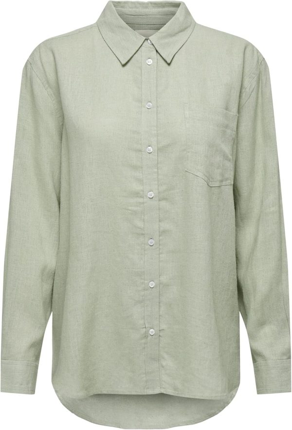 ONLY womens ONLTOKYO L/S LINEN Shirt