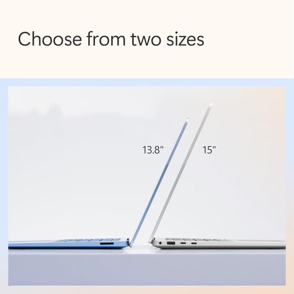 ⁦Microsoft Surface Laptop (7th Edition – 2024), Copilot+PC, 15" Touch Upto 120Hz Display, Snapdragon X Elite, Qualcomm Hexagon with 45 TOPS NPU, Qualcomm Adreno GPU, 16GB RAM, 1TB SSD, Graphite⁩ - الصورة ⁦3⁩