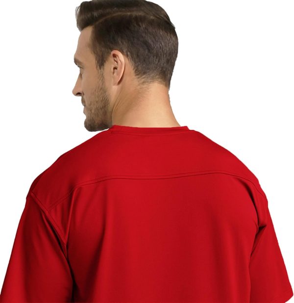 ⁦Men's Loose Fit Athletic T-Shirts Lightweight Quick Dry Short Tshirts Crew Neck Outdoor Workout Tops⁩ - الصورة ⁦2⁩