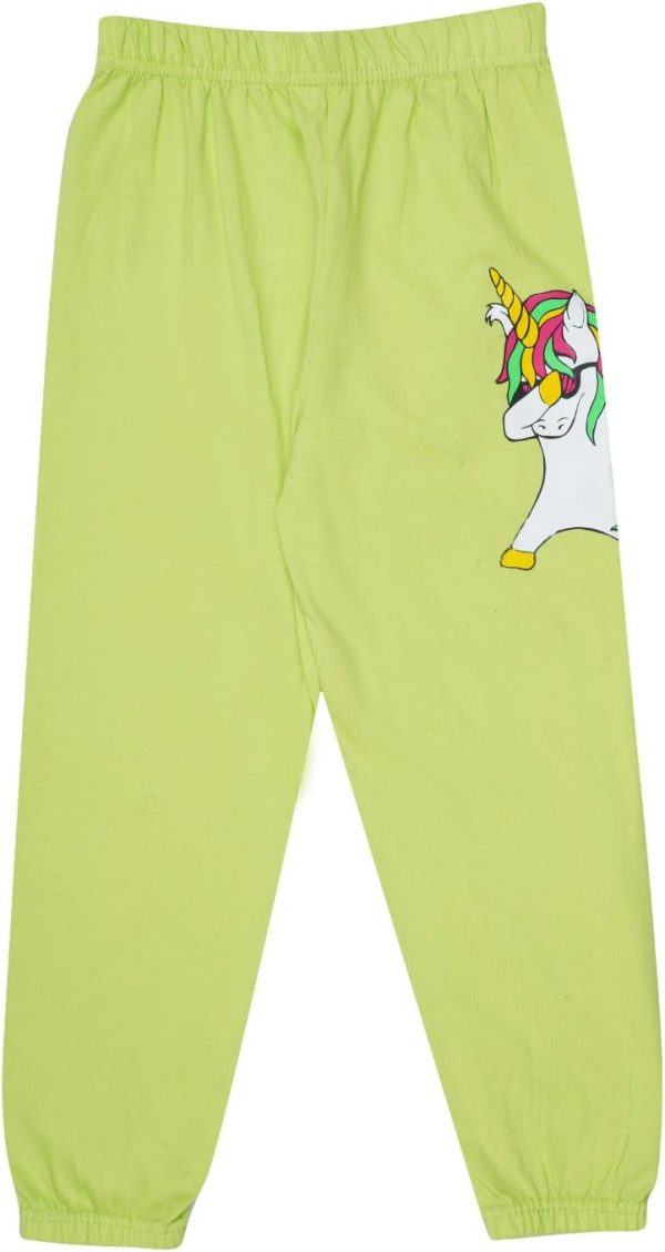 ⁦KYDA KIDS Girl's Loose Fit Track Pants (Pack of 5)⁩ - الصورة ⁦6⁩