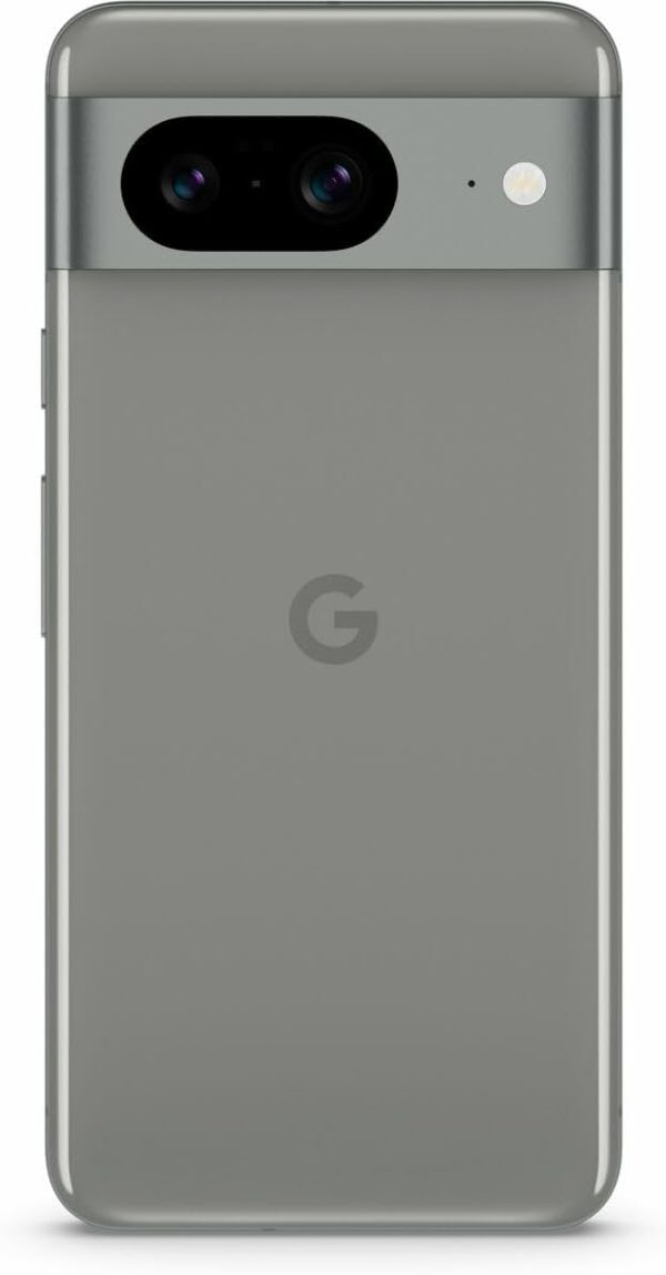 ⁦Google Pixel 8 5G | Unlocked Dual SIM (nano-SIM, eSIM) | 6.2-inch Android Smartphone (128GB + 8GB RAM, Hazel)⁩ - الصورة ⁦6⁩