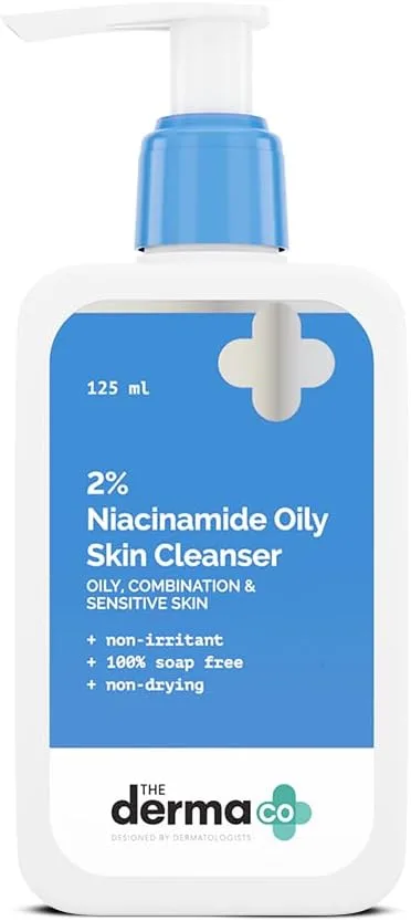THE DERMA CO 2% Niacinamide Oily-Skin Cleanser 125 ml