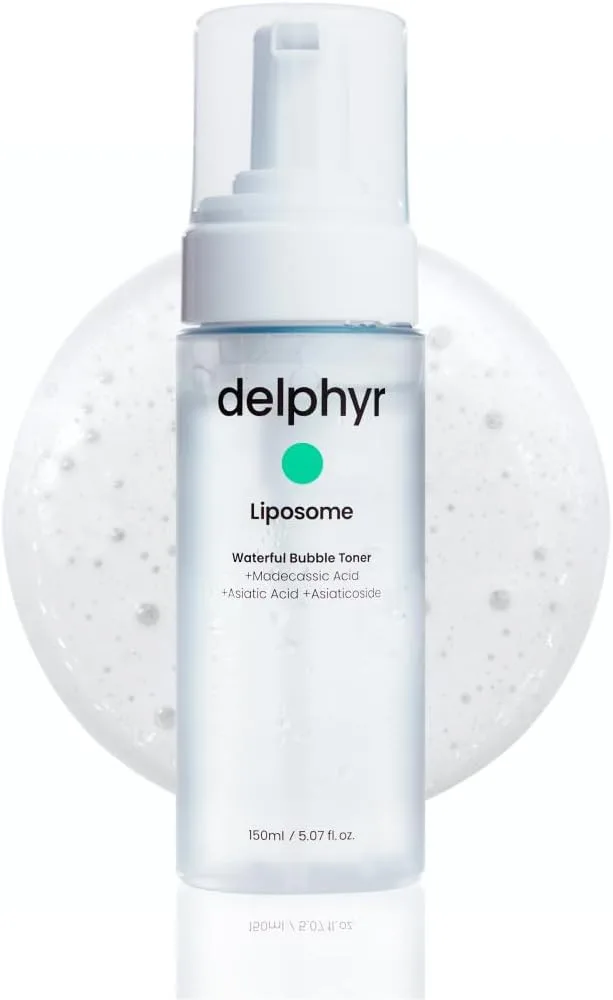 Liposome Waterful Bubble Toner, Moisturizing Foaming Toner for Sensitive Skin with Centella Asiatica TECA, Korean Skincare for Problem Skin (150ml 150ml)