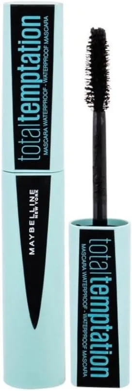 Maybelline New York Total Temptation Waterproof Mascara , 8.6 ml, Very Black