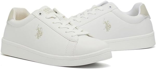 ⁦U.S POLO ASSN. 5M TIBET PU WMN GLB 5FX OD womens Sneaker⁩ - الصورة ⁦3⁩