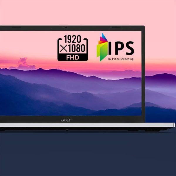 ⁦Acer Aspire 3 A314-36P-35UU Slim Laptop | 14" Full HD IPS Display | Intel Core i3-N305 Processor | Intel UHD Graphics | 8GB LPDDR5 | 128GB NVMe SSD | Wi-Fi 6 | Windows⁩ - الصورة ⁦3⁩