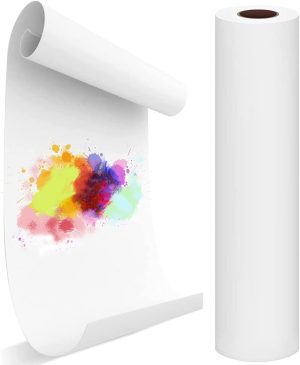 MarlaMall Drawing Paper Roll, Children's Drawing and Coloring Paper Roll, Arts And Crafts Paper Roll, DIY Paper-cutting and Origami, Gift Wrapping Paper (45cm*30m)