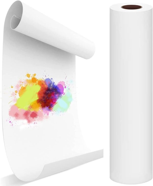 MarlaMall Drawing Paper Roll, Children's Drawing and Coloring Paper Roll, Arts And Crafts Paper Roll, DIY Paper-cutting and Origami, Gift Wrapping Paper (45cm*30m)