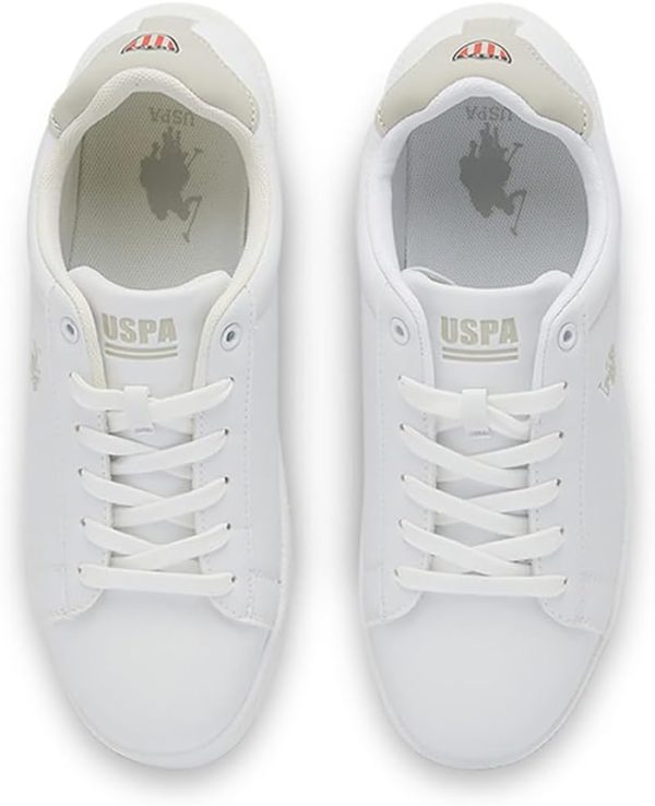 ⁦U.S POLO ASSN. 5M TIBET PU WMN GLB 5FX OD womens Sneaker⁩ - الصورة ⁦4⁩