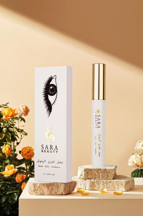 ⁦سارة بيوتي سيروم تمديد وتكثيف الرموش، 4 مل، طبيعي⁩ - الصورة ⁦3⁩