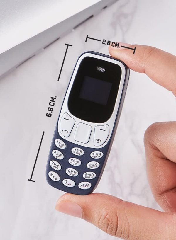 ⁦هاتف جوال ميني 3110 bm10، رمادي⁩ - الصورة ⁦3⁩