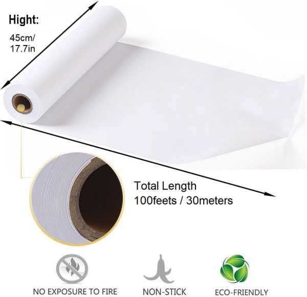⁦MarlaMall Drawing Paper Roll, Children's Drawing and Coloring Paper Roll, Arts And Crafts Paper Roll, DIY Paper-cutting and Origami, Gift Wrapping Paper (45cm*30m)⁩ - الصورة ⁦2⁩