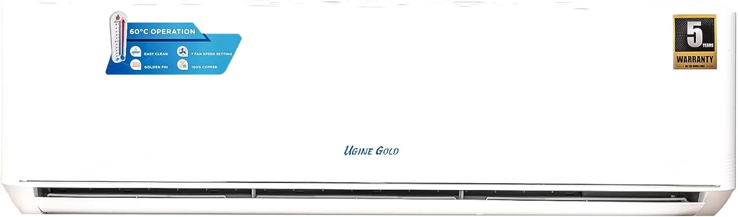 Ugine Split Air Conditioner Gold 27800 Units,Cool - UAST30C