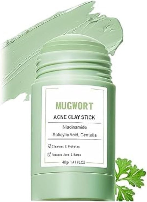 Skintific Mugwort Anti Pores & Acne Clay Mask 80g