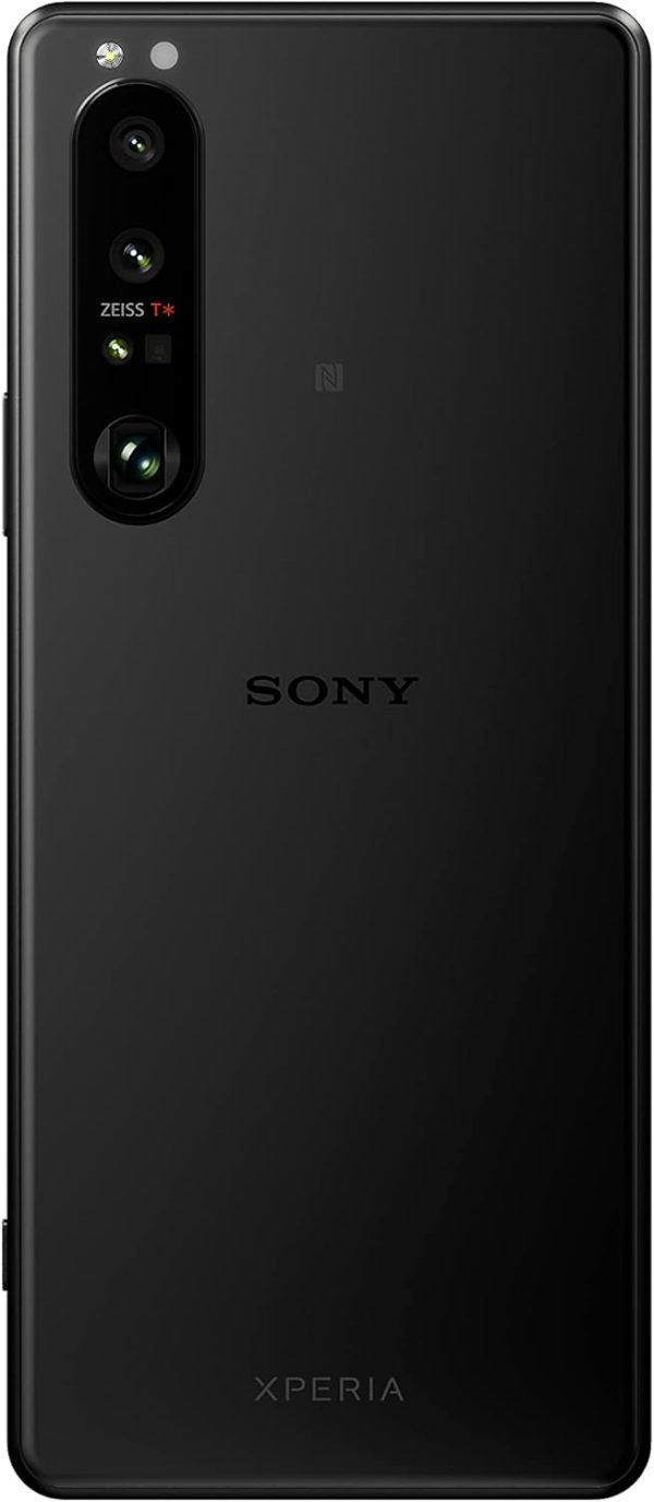 ⁦سوني جوال اكسبيريا 1 III ثنائي شرائح الاتصال بذاكرة روم 256GB وذاكرة RAM 12GB (GSM فقط | بدون CDMA) هاتف ذكي 5G مفتوح من المصنع (اسود) - اصدار عالمي⁩ - الصورة ⁦6⁩