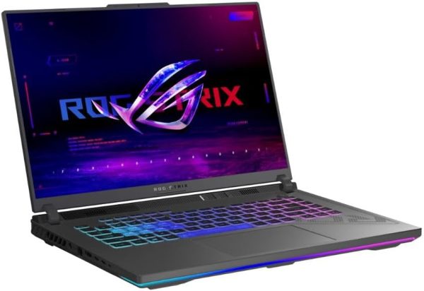 لابتوب اسوس روج ستريكس G16 G614JV-I7161G انتل كور I7-13650HX وRAM 16 جيجا|SSD 1 تيرا WUXGA بوصة 165 هرتز RTX4060 8 جيجا|TGP 140 واط|ويندوز 11|لوحة مفاتيح إنجليزي عربي اضاءة خلفية RGB بـ4 مناطق