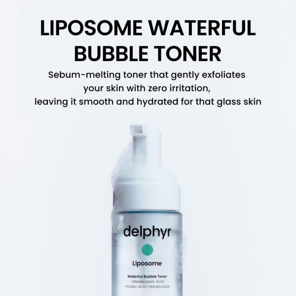 ⁦Liposome Waterful Bubble Toner, Moisturizing Foaming Toner for Sensitive Skin with Centella Asiatica TECA, Korean Skincare for Problem Skin (150ml 150ml)⁩ - الصورة ⁦2⁩
