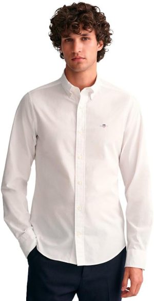 GANT Men Slim Fit Poplin Shirt