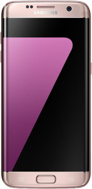 سامسونج جوال جالكسي اس 7 ايدج Sm G935F 32 جيجا اندرويد شريحة اتصال واحدة غير مقفل من المصنع الجيل الرابع ال تي اي، اصدار عالمي بينك، زهري