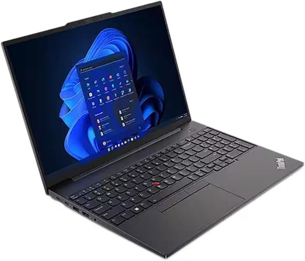 ⁦لينوفو لابتوب اعمال ثينك باد E16 بشاشة 16 انش FHD+ ومعالج AMD رايزن 5 7530U سداسي النواة (افضل من i7-1355U) و24GB DDR4 RAM و1TB PCIe SSD وواي فاي 6 وكيبورد باضاءة خلفية وقارئ بصمة وويندوز 11 برو،⁩ - الصورة ⁦2⁩