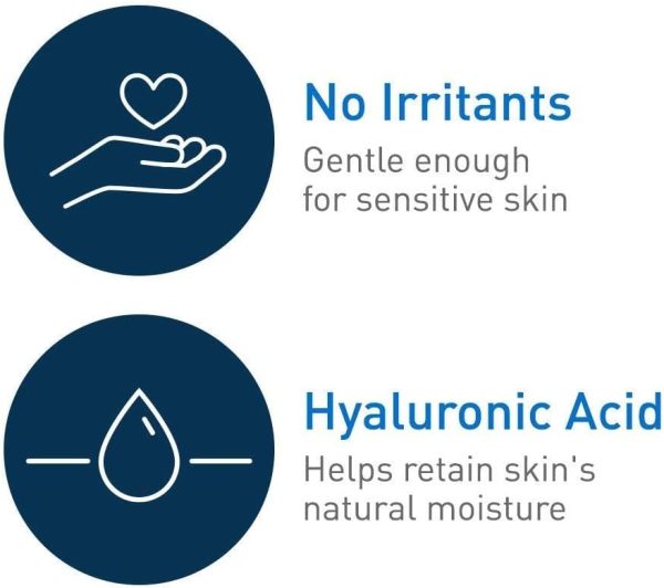 ⁦CeraVe Moisturizing Cream with Pump Daily Face and Body Moisturizer for Dry Skin - 16oz⁩ - الصورة ⁦2⁩