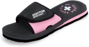 DOCTOR EXTRA SOFT Women's Care Orthopaedic and Diabetic Adjustable Strape Super Comfort Dr Sliders Flipflops and House Slippers for Women?s and Girl?s Slides D-52