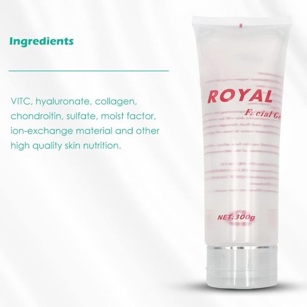 ⁦Liflad Radio Frequency Gel for RF Machine - Cooling Gel for Laser Hair Removal - Massage Therapy Cream for Women& Men - Royal Facial Gel Clear (Pack of 2)⁩ - الصورة ⁦6⁩