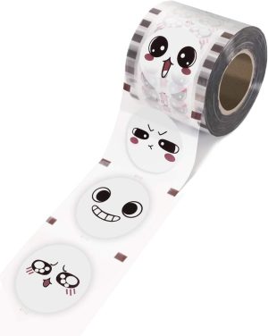 WantJoin Cup Sealing Film Tea Cup Sealing Film Boba Cup Sealer Film 90-105 mm 3000 Cups for PP Plastic and Paper Cups