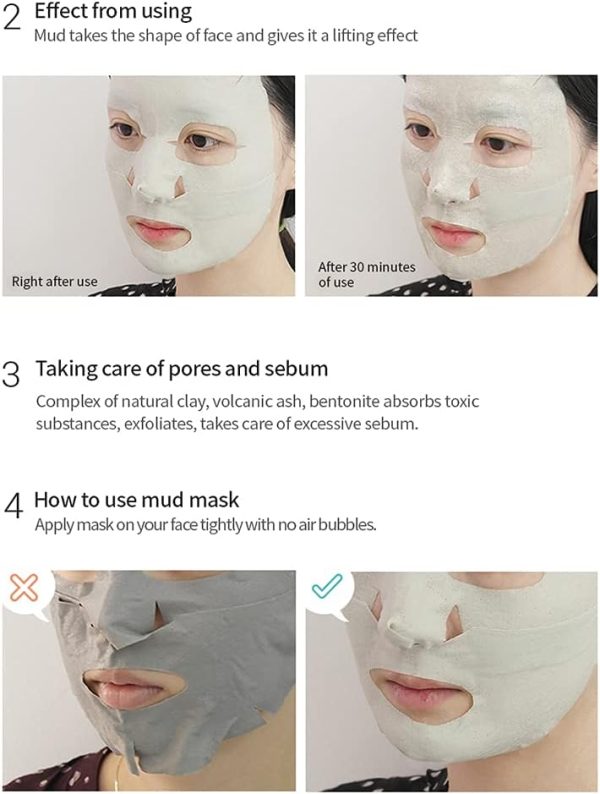 ⁦I'M Sorry For My Skin Black Clay Mask To Tighten The Skin⁩ - الصورة ⁦9⁩