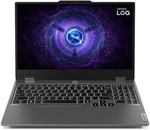 Lenovo LOQ 15IAX9 Gaming Laptop With15.6-Inch Full HD (1920x1080) 144Hz Display, Core i5-12450HX Processor,12GB RAM, 512GB SSD, 4GB NVIDIA GeForce RTX 2050, DOS(Without Windows) Luna Grey-83GS00FYAD