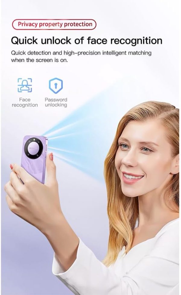 ⁦SOYES F8 Pro Max Mini Mobile Phone Android 8.1, 1GB 16GB, 2000mAh Battery, Face ID, 3.0" Screen⁩ - الصورة ⁦4⁩