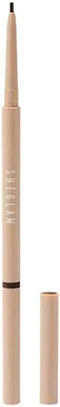 SHEGLAM Makeup Micro Brow Pencil Waterproof Long Lasting Daily Look Eyebrow Pencil Ash Brown