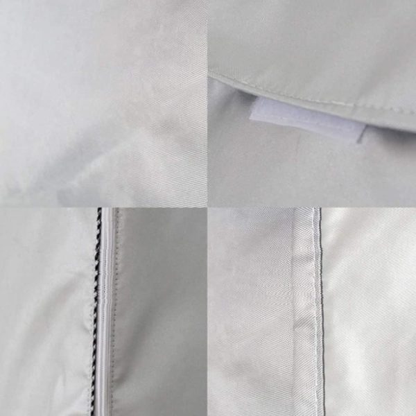 ⁦YTOOK Washing Machine Cover, Washer Dryer Dustproof Waterproof Protection Case Cover Sunscreen with Zipper for Front Load Washer Protection⁩ - الصورة ⁦4⁩
