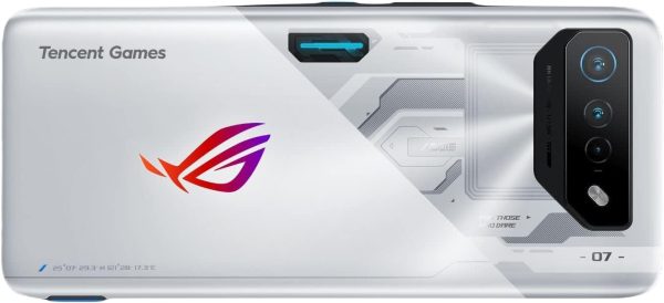 ⁦ASUS ROG Phone 7 5G Dual 256GB 12GB RAM Factory Unlocked (GSM Only | No CDMA - not Compatible with Verizon/Sprint) Tencent Version - White⁩ - الصورة ⁦4⁩